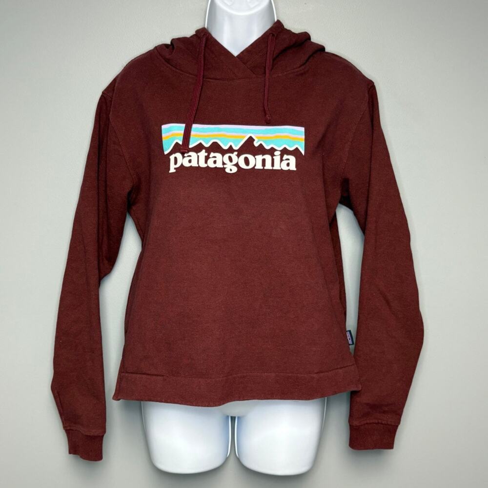 Patagonia Reg Fit‎ Uprisal Hoody Casual Gorpcore Burgundy Maroon Womens Sz S
